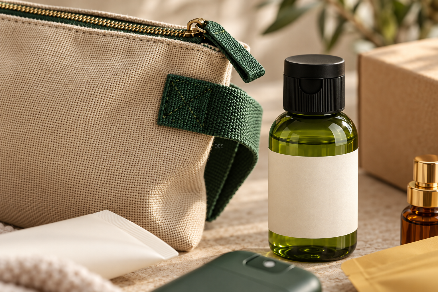 The Away Ritual — material and component concept