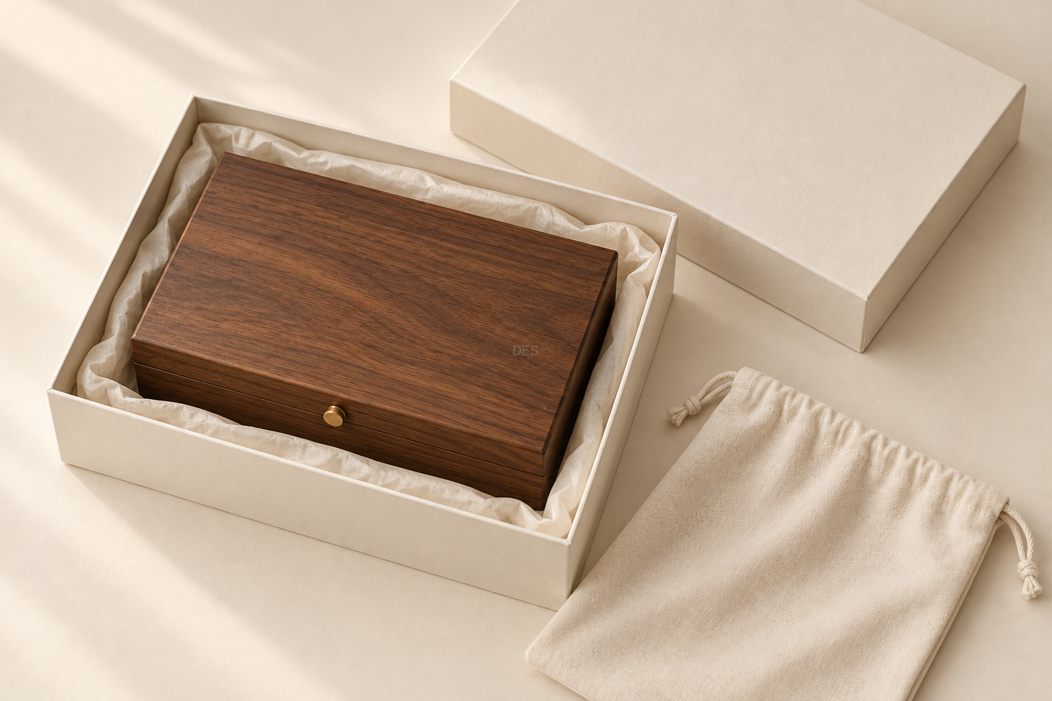 The Quiet Keepsake — proposed packaging